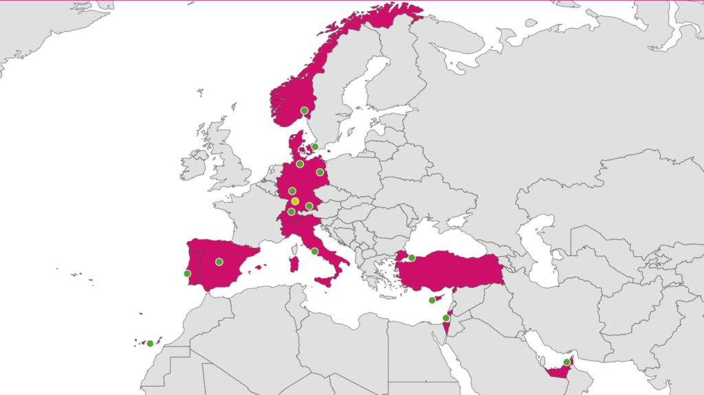 BECONART Standorte & Franchisenehmer