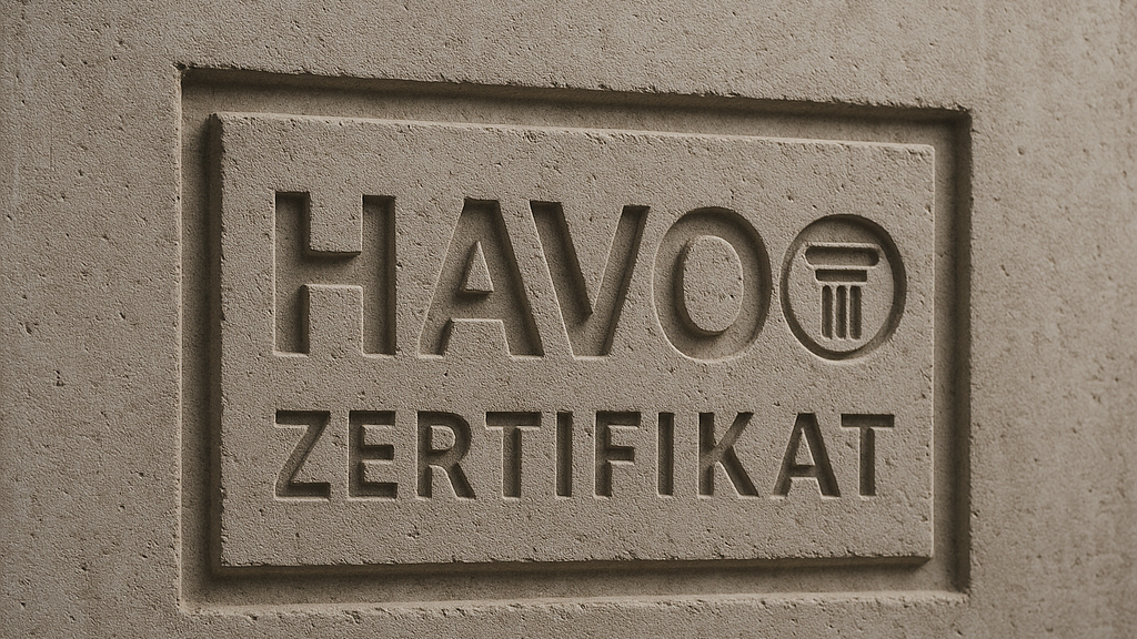 HAVO Zertifikat: Qualitätssiegel für Betoninstandsetzung