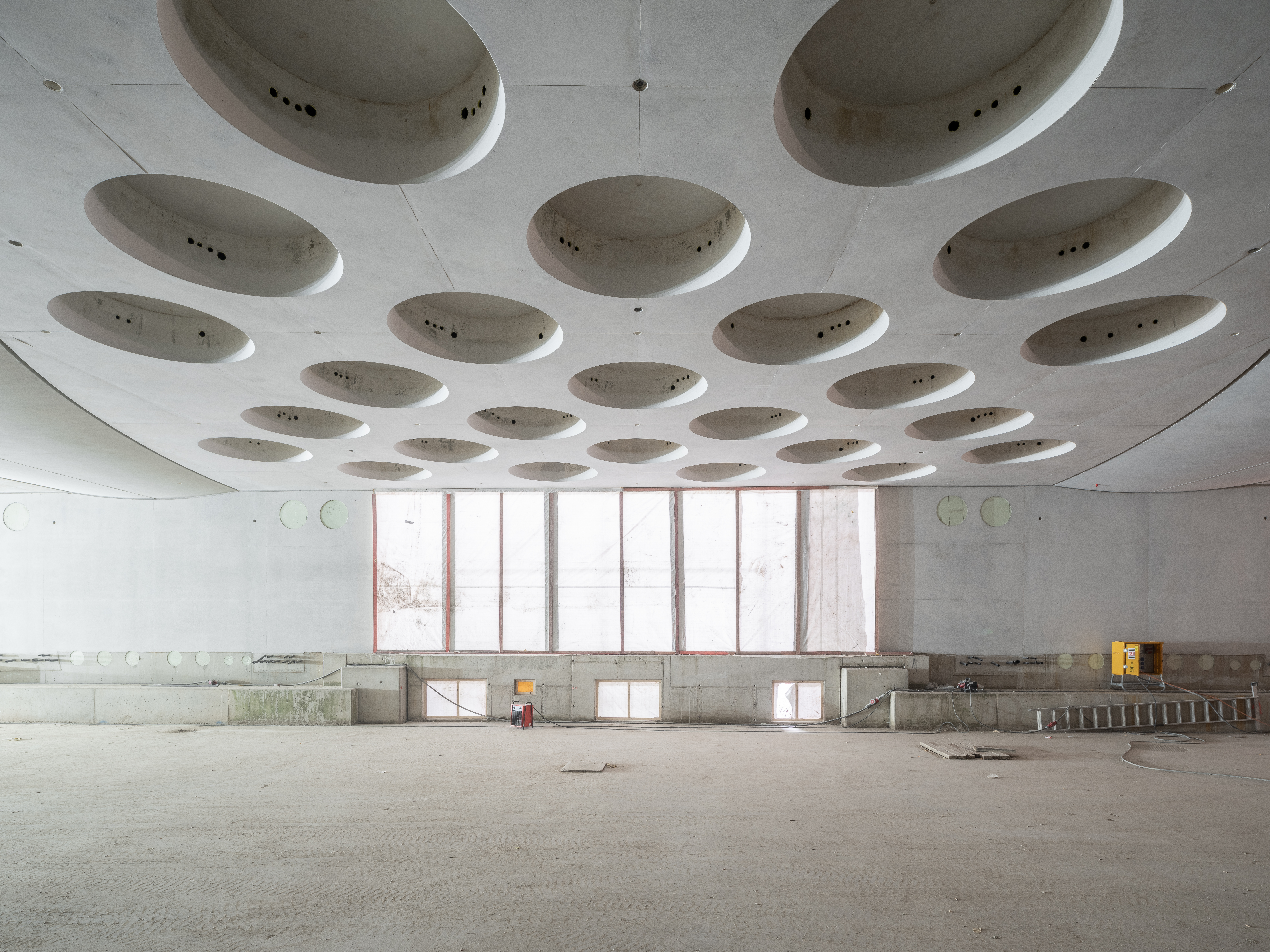 Stuttgart-21-Sichtbeton-Weiß-Stuttgart-21-Decke